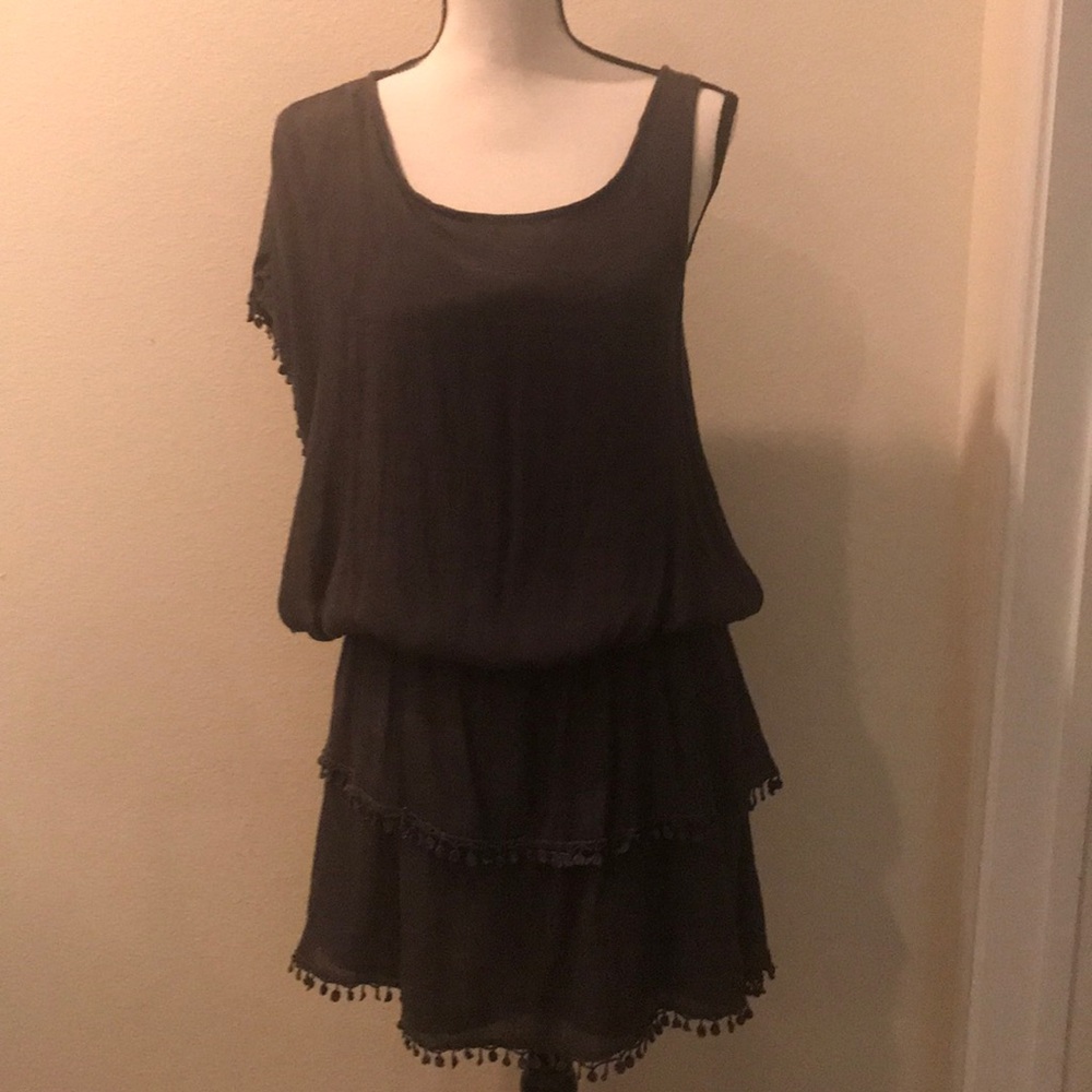 Beautiful tunic in dark gray size M.